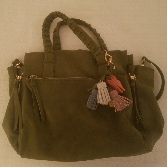 Francesca's Collections Handbags - Army Green Francesca's Purse